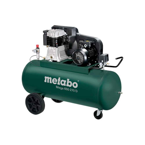 Compresseur Mega 650-270 D - débit effectif 450 l/min - Metabo