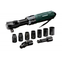 Tournevis à cliquet à air comprimé DRS 68 Set 1/2" - Desserrage max. 68 Nm - Rotation 175 /min de marque Metabo, référence: B6829500