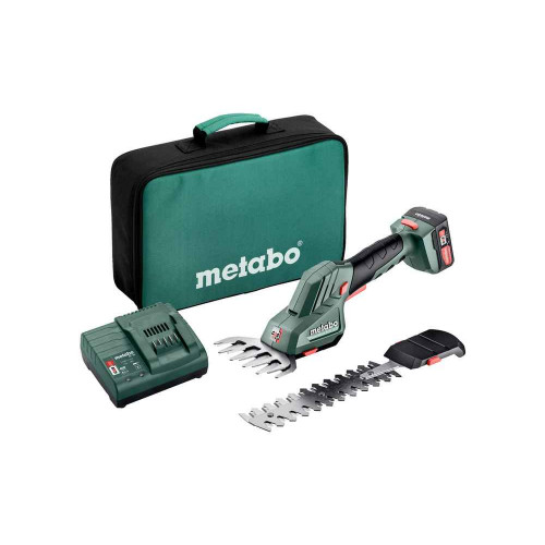 Taille-bordures 12 V PowerMaxx SGS 12 Q - 1x 2,0 Ah Li-Power, SC 30, coffret - Metabo