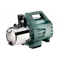 Pompe de jardin P 6000 Inox - 1300W - Débit max. 6000 L/h - hauteur d'aspiration max. 8 m de marque Metabo, référence: J6832500