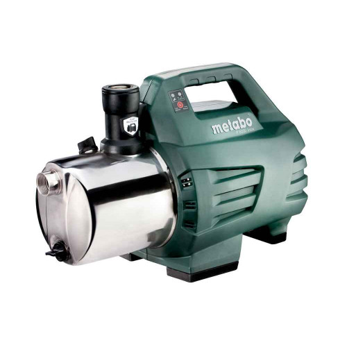 Pompe de jardin P 6000 Inox - 1300W - Débit max. 6000 L/h - hauteur d'aspiration max. 8 m - Metabo