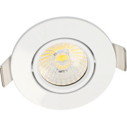 Spot Encastrable Salle de Bain AZUR 6W 540lm - Temperature Variable - Orientable de marque Arlux Lighting, référence: B6849100