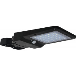 Eclairage Public Solaire SUNSTREET 24W 1600lm 3000K - Noir - Arlux Lighting