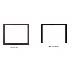 INSERT Classic Double Face C-180DF porte Battante - 13kW + ventilation 2 vitesses - TERMOFOC