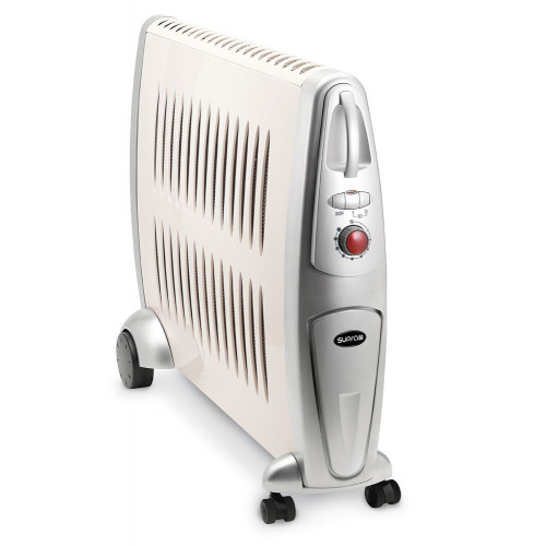 Radiateur mobile CERAMINO à chaleur douce blanc 2000W - Supra