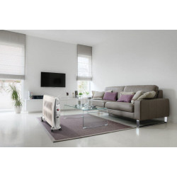 Radiateur mobile CERAMINO à chaleur douce blanc 2000W - Supra