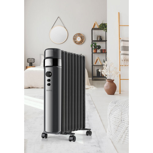 Radiateur bain d'huile OREA - noir 2000W - Supra