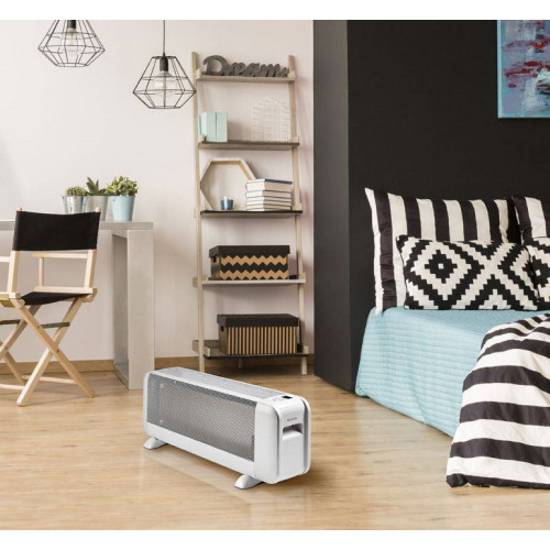 SUPRA Radiateur mobile à inertie chaleur douce 1500W Technologie