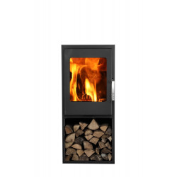 Poêle à bois JACCO BÛCHER acier - vertical - étanche - bûcher - 5kW de marque Supra, référence: B6863000