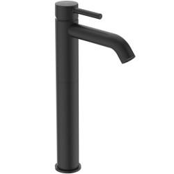Mitigeur de lavabo CERALINE, réhaussé - Noir mat de marque Ideal Standard, référence: B6866800