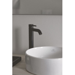 Mitigeur de lavabo CERALINE, réhaussé - Noir mat - Ideal Standard