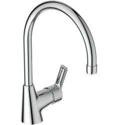 Mitigeur évier VENTA, bec haut, col cygne - Chrome de marque Ideal Standard, référence: B6867000