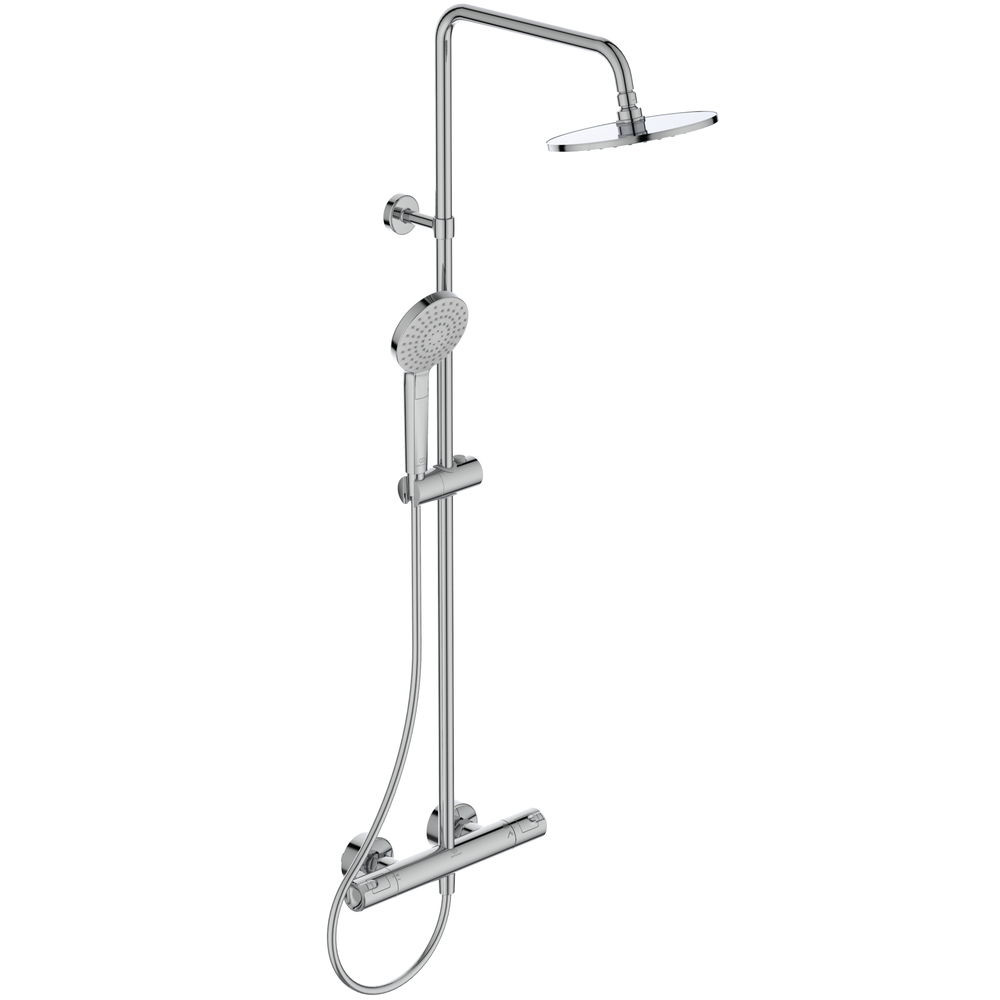 Colonne de douche Ceratherm T50 - ajustable - régulateur de débit
