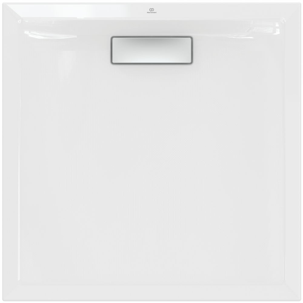 Receveur de douche carré ULTRAFLAT - 80x80 - Blanc - Acrylique