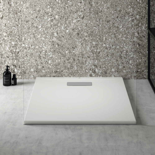 Receveur de douche carré ULTRAFLAT - 80x80 - Blanc - Acrylique - Ideal Standard