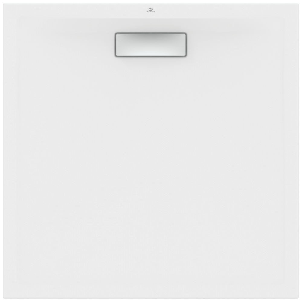 Receveur de douche carré ULTRAFLAT - 90x90 - Blanc mat - Acrylique