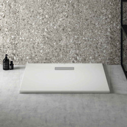 Receveur de douche rectangle ULTRAFLAT - 90x70 - Blanc - Acrylique - Ideal Standard