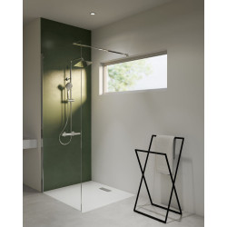 Receveur de douche rectangle ULTRAFLAT - 90x70 - Blanc - Acrylique - Ideal Standard