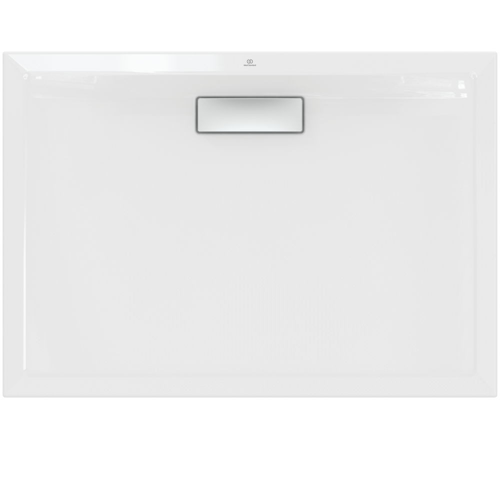 Receveur de douche rectangle ULTRAFLAT - 100x70 - Blanc - Acrylique