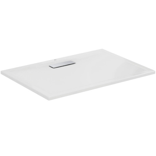 Receveur de douche rectangle ULTRAFLAT - 100x70 - Blanc - Acrylique - Ideal Standard