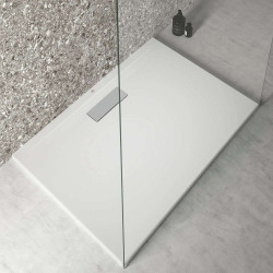 Receveur de douche rectangle ULTRAFLAT - 100x70 - Blanc - Acrylique - Ideal Standard