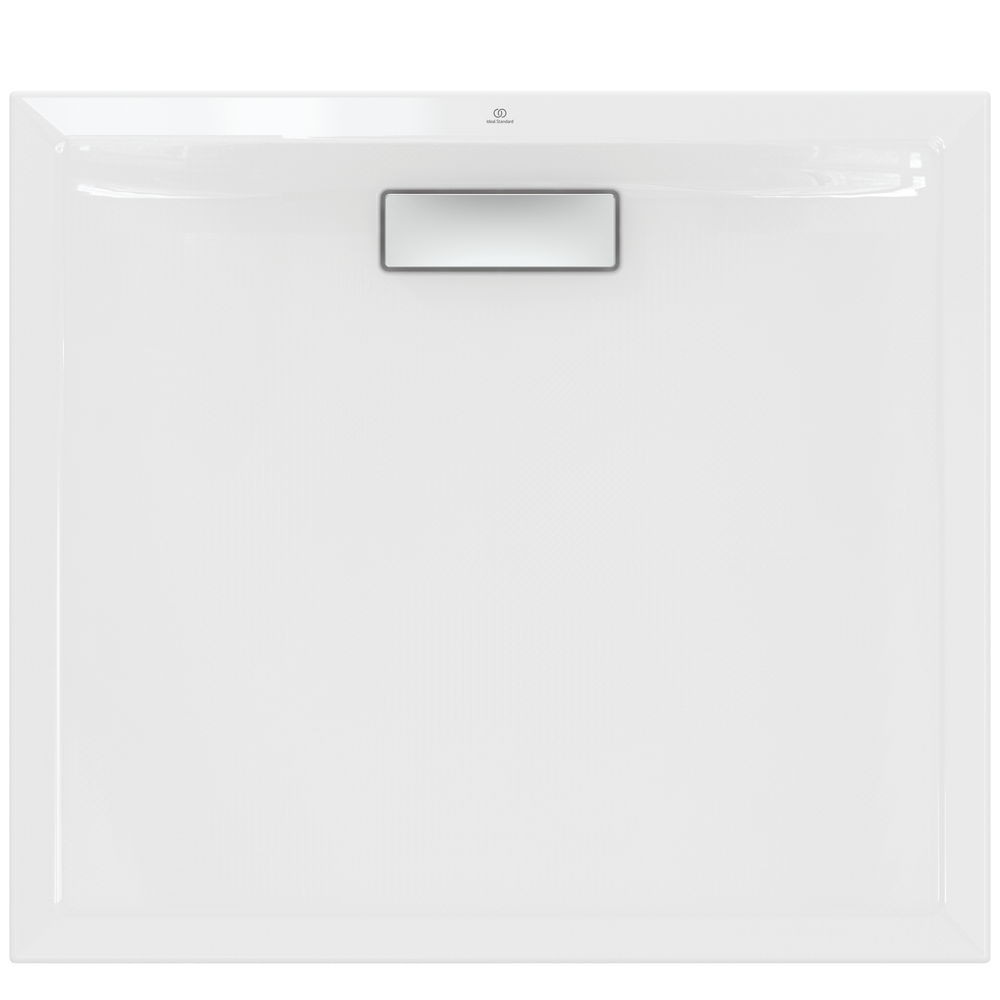 Receveur de douche rectangle ULTRAFLAT - 90x80 - Blanc - Acrylique
