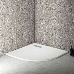 Receveur de douche d'angle ULTRAFLAT - 90x90 - Blanc - Acrylique - Ideal Standard