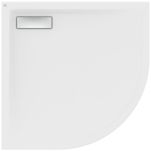 Receveur de douche d'angle ULTRAFLAT - 90x90 - Blanc mat - Acrylique - Ideal Standard