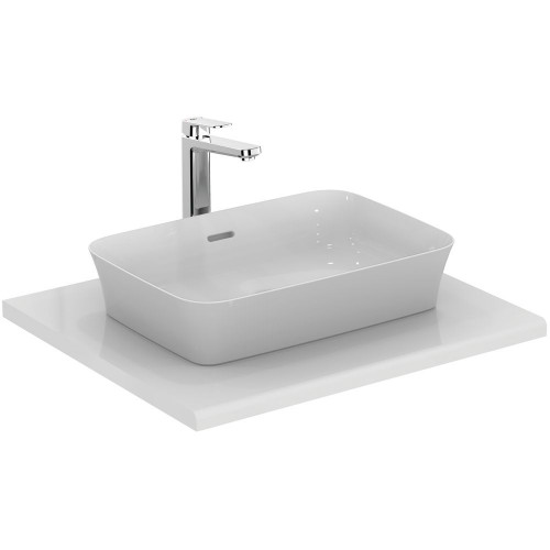 Mitigeur de lavabo réhaussé, avec vidage - TONIC II - Chrome - Ideal Standard