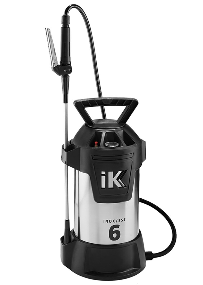 Puvérisateur à pression préalable IK METAL INOX 6L - Construction et Industrie