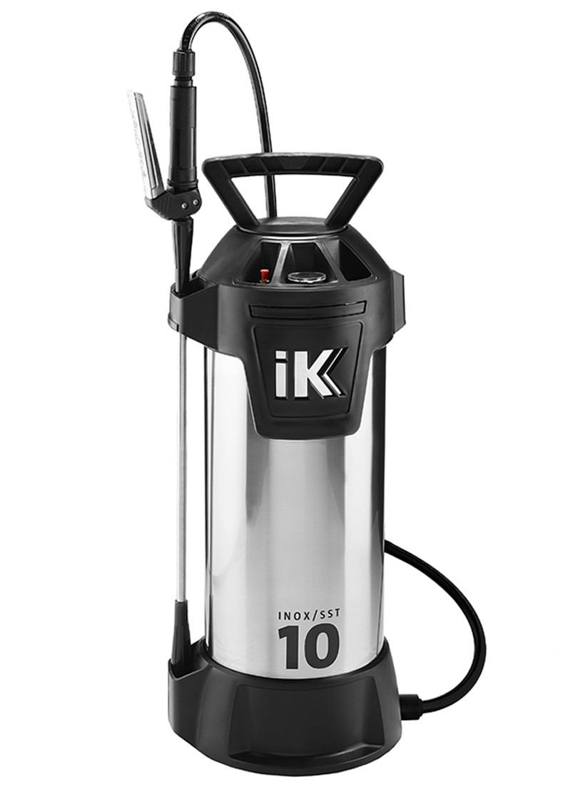 Puvérisateur à pression préalable IK METAL INOX 10L - Construction et Industrie