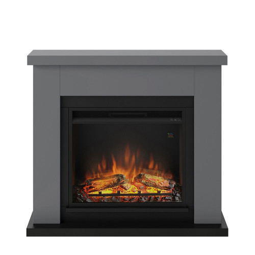 Cheminée électrique décorative "Frode" Gris foncé - Powerflame - TAGU