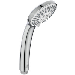 Pommeau de douche IDEALRAIN douchette ronde Ø 80 mm - 3 fonctions de marque Ideal Standard, référence: B6865000