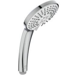 Pommeau de douche IDEALRAIN douchette ronde Ø 100 mm - 3 fonctions de marque Ideal Standard, référence: B6865100