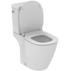 Pack WC sur pied Idealsmart - Chasse à économie d'eau - porcelaine vitrifiée de marque Ideal Standard, référence: B6865600