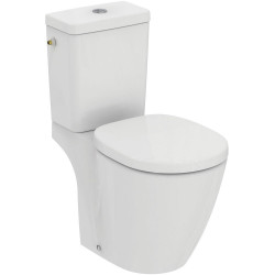 Pack WC Connect cube sur pied - abattant recouvrant - porcelaine vitrifiée de marque Ideal Standard, référence: B6866100