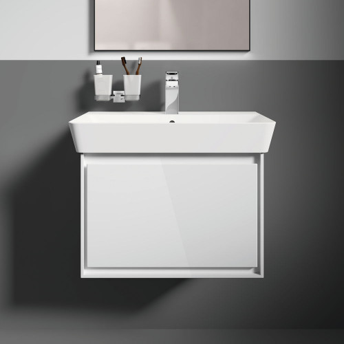 Double verre brosse à dents mural carré blanc - Ideal Standard