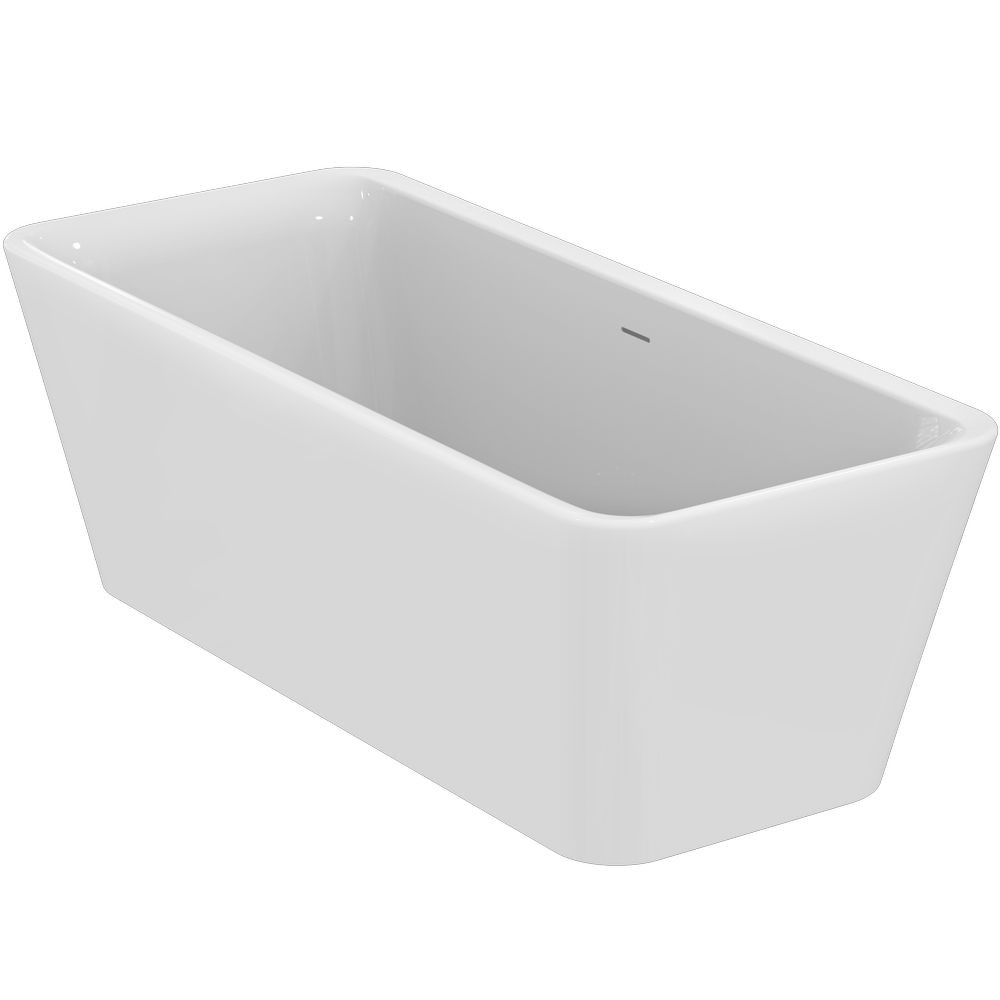 Baignoire Tonic II en îlot - rectangulaire - 180x80 cm - Acrylique blanc