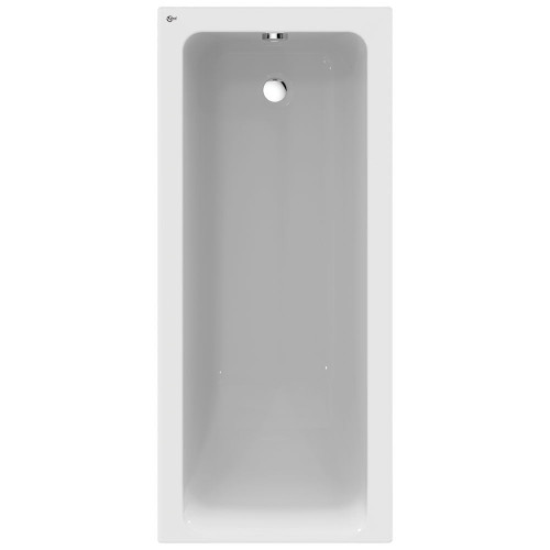Baignoire Connect Air rectangle 160x70 cm - à encastrer - Acrylique blanc - Ideal Standard