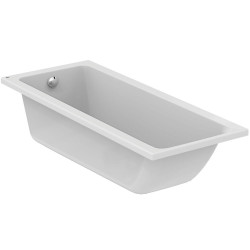 Baignoire Connect Air rectangle av pieds 170x70 cm - à encastrer - Acrylique blanc de marque Ideal Standard, référence: B6871400