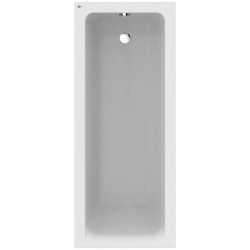 Baignoire Connect Air rectangle av pieds 170x70 cm - à encastrer - Acrylique blanc - Ideal Standard