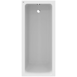 Baignoire Connect Air rectangle av pieds 180x80 cm - à encastrer - Acrylique blanc - Ideal Standard