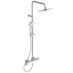 Colonne de douche C100 - Rectangulaire - Régulateur de débit de marque Ideal Standard, référence: B6872100