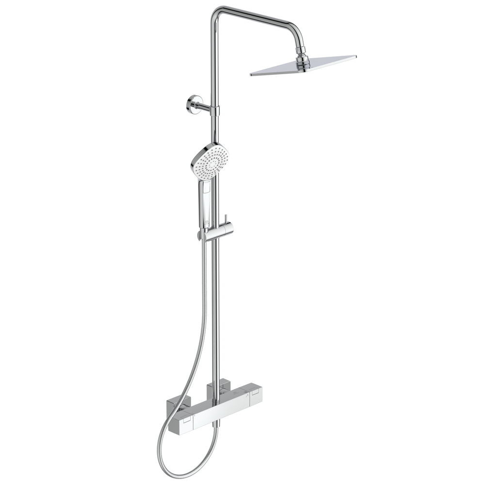 Colonne de douche C100 - Rectangulaire - Régulateur de débit