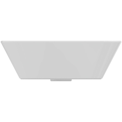 Vasque Connect Air carré à poser - 40 x 40 cm - grès fin blanc - sans trop-plein - Ideal Standard