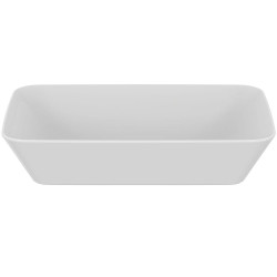 Vasque Connect Air carré à poser - 60 x 60 cm - grès fin blanc - sans trop-plein de marque Ideal Standard, référence: B6875100
