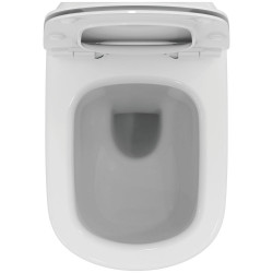 Pack WC suspendu Tesi AquaBlade - Abattant frein de chute ultra-fin - porcelaine vitrifiée - Ideal Standard