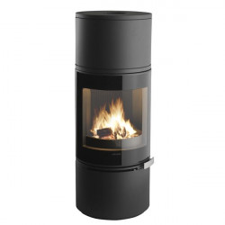 Poêle à bois Alcor étanche - fonte 6 kW de marque Invicta, référence: B6880800