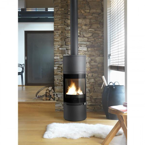 Invicta Poêle à bois Alcor étanche - fonte 6 kW