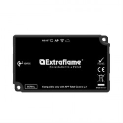 Module Wifi noir pour poêle à granulé - Nordica extraflame